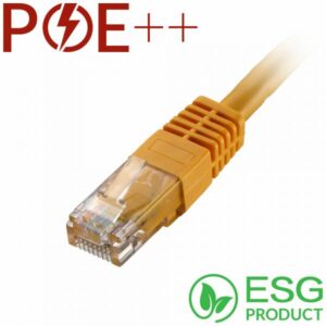 Cablenet 60-5003B cavo di rete Giallo 0,3 m Cat6 U/UTP [UTP] (CNL 100PK 0.3M C6 Yw UTP PVC 24AWG FMB)