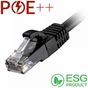 Cablenet L60-6010B cavo di rete Nero 1 m Cat6 U/UTP [UTP] (CNL 100PK 1M C6 Bk UTP Ls 24AWG SB)
