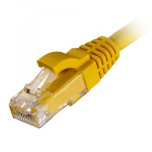 Cablenet CNL 100PK 1.5M C6 Yw UTP Ls 24AWG SB cavo di rete Giallo 1,5 m Cat6 U/UTP [UTP] (CNL 100PK 1.5M C6 Yw UTP Ls 24AWG SB)