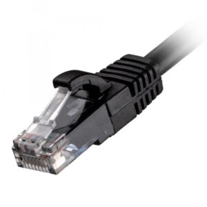 Cablenet CNL 100PK 3M C6 Bk UTP Ls 24AWG SB cavo di rete Nero Cat6 U/UTP [UTP] (CNL 100PK 3M C6 Bk UTP Ls 24AWG SB)