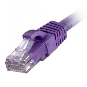 Cablenet CNL 100PK 1.5M C6 Vi UTP Ls 24AWG SB cavo di rete Viola 1,5 m Cat6 U/UTP [UTP] (CNL 100PK 1.5M C6 Vi UTP Ls 24AWG SB)