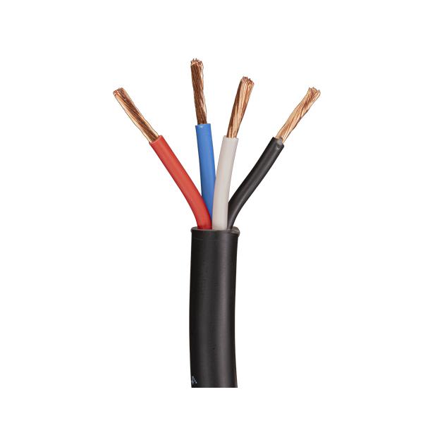 Cablenet 4 Core 2.5mm Professional Grade LSOH CPR Eca Speaker Cable Black 100m Reel cavo audio Nero (CNL 4C 2.5mm Pro Spkr Cable Ls Bk 100m)