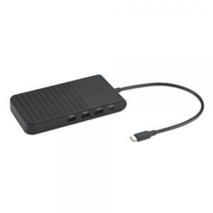 Kensington UH1500P Cablato USB 3.2 Gen 2 [3.1 Gen 2] Type-C Nero (UH1500P EQ USB-C TRIPLE VIDEO - MOBILE DOCK - 85W PASS-THROUGH)