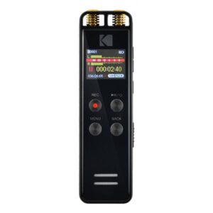 Kodak VRC550 dittafono Memoria interna e scheda di memoria Nero (Kodak VRC 550)