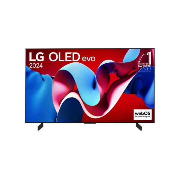 LG OLED42C41LA TV 106,7 cm [42] 4K Ultra HD Smart TV Wi-Fi Nero (LG OLED42C41LA 42 [106 cm] OLED evo C4)