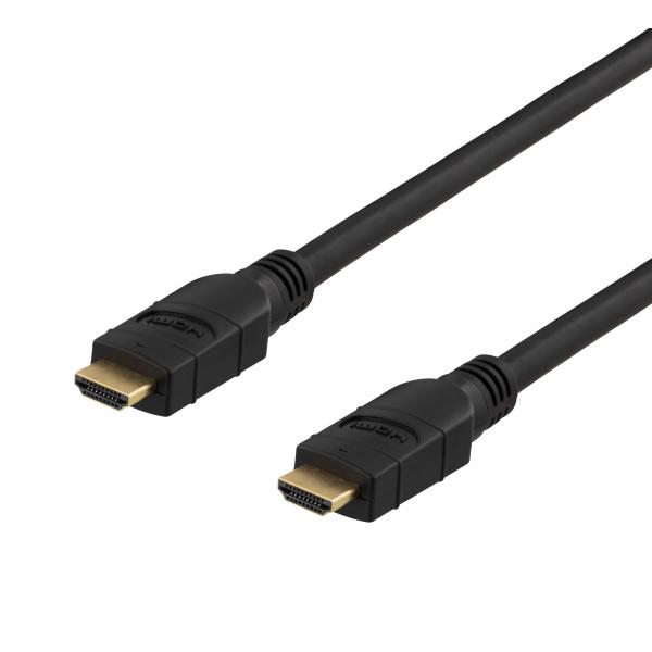 Deltaco HDMI-3200 cavo HDMI 20 m HDMI tipo A [Standard] Nero (DELTACO Prime HDMI-3200 - HDMI med Eth)