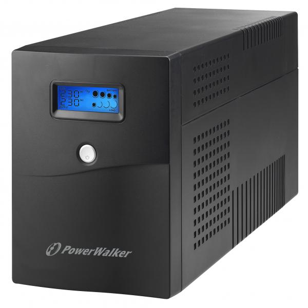 PowerWalker VI 3000 SCL FR gruppo di continuità [UPS] A linea interattiva 3 kVA 1800 W 4 presa[e] AC (PowerWalker VI 3000 SCL FR - UPS - 180)