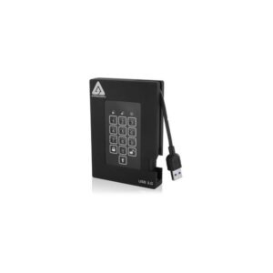 Apricorn Aegis Padlock Fortress 256 GB USB 3.2 Gen 1 [3.1 Gen 1] Nero (256GB Aegis Fortress USB 3.0 - **New Retail** - SSD - Warranty: 12M)