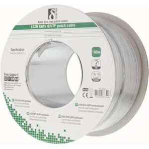 Deltaco TP-48PH cavo di rete Grigio 100 m Cat6 U/UTP [UTP] (DELTACO TP-48PH - bulkkabel - 100 m -)