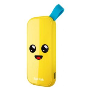 SanDisk SDSSDE30-1T00-G25F unità esterna a stato solido 1 TB USB tipo-C 3.2 Gen 2 [3.1 Gen 2] Giallo (SanDisk Fortnite - 1 TB - Ekstern SSD)