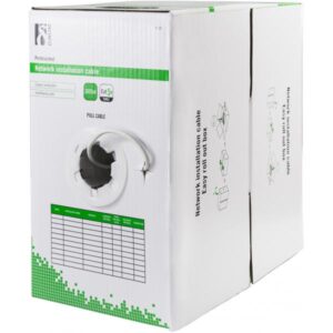 Deltaco TP-39 cavo di rete Bianco 305 m Cat5e (DELTACO bulkkabel - 305 m - hvid)