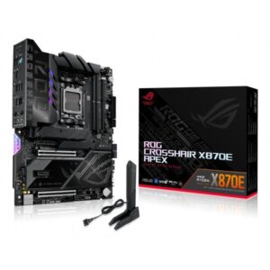 ASUS ROG CROSSHAIR X870E APEX AMD X870E Socket AM5 ATX (Asus ROG CROSSHAIR X870E APEX, AMD X870E, AM5, ATX, 2 DDR5, 2 USB4, Wi-Fi 7, 5G LAN, PD 60W, RGB, 5x M.2)