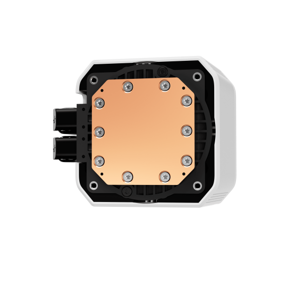 DeepCool Mystique 240 WH ARGB Processore Raffreddatore di liquidi tutto in uno 12 cm Bianco 1 pz (DeepCool Mystique 240 WH ARGB Liquid CPU Cooler with 2.83 TFT LCD Display, 240mm Radiator, Addressable RGB Fans, Hydro Bearing, and Wide Compatibility for Intel & AMD Sockets)