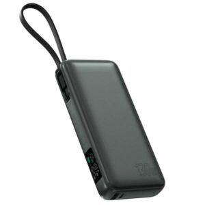 4smarts 541134 batteria portatile Ioni di Litio 20000 mAh Nero (Powerbank Enterprise mit USB-C Kabel 2)