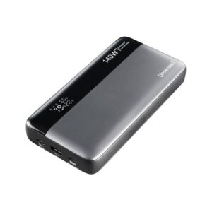 Intenso 7350060 batteria portatile Ioni di Litio 25000 mAh Nero, Grigio (Intenso Power Bank HE 25000 mAh Grau-S)