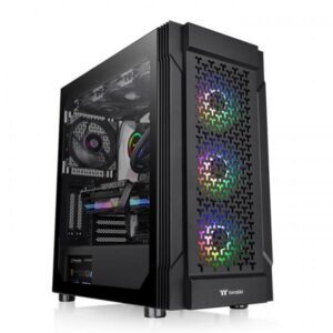 Thermaltake Versa T27 TG ARGB Midi Tower Nero (Thermaltake Versa T27 ARGB - CA-1W2-00)