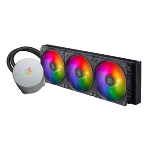 Silverstone SST-IM420-ARGB sistema di raffreddamento per computer Scheda madre, Processore Raffreddatore di liquidi tutto in uno 14 cm Nero 1 pz (warehouse linden----SilvStone SST-IM42)