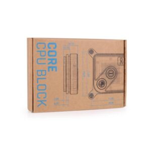 Alphacool 13444 parte e accessorio del sistema di raffreddamento del computer Blocco di acqua (Alphacool Core 1 CPU-K??Â¼hler - Silbe)