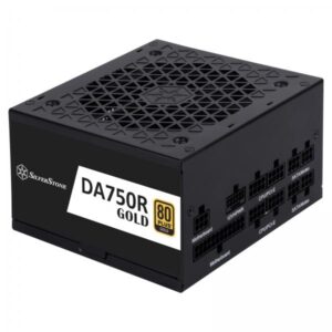 Silverstone SST-AX0750MCGD-B alimentatore per computer 750 W 24-pin ATX ATX Nero (SilverStone DA750 Gold str?mforsyning)