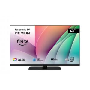 Panasonic Smart TV LED 4K HD serie W80 con Fire TV (Panasonic TV-43W80AEZ schwarz)