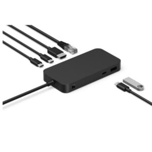 Microsoft Surface USB4 Dock Cablato Nero (Srfc Dock USB4 EMEA Hdwr Cons)