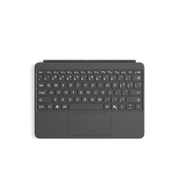 Microsoft Tastiera per Surface Pro da 12 pollici (Microsoft Surface Pro Keyboard - 12-inch - tastiera - con touchpad - retroilluminato - magnetic dock - QWERTY - Inglese - slate - 73% recycled wood-based fiber consumer)