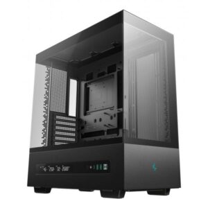 DeepCool CH690 Tower Nero (DeepCool CH690 Digital ATX Mid-Tower Case, High-Airflow PC Case with Semi-Glass Panel, USB-C Port, Support for 420mm Radiator, 450mm GPU, ATX PSU, Black)