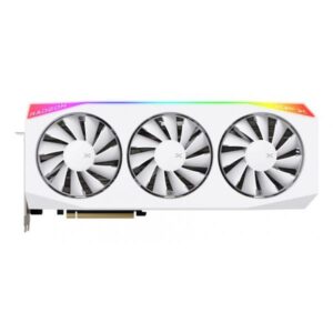 XFX Mercury Radeon RX 9070 XT OC Magnetic Air Edition AMD 16 GB GDDR6 (XFX Mercury RX9070 XT OC White Magnetic Air Edition with RGB, PCIe5, 16GB DDR6, HDMI, 3 DP, 3100MHz Clock, Overclocked)