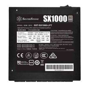 Silverstone SX1000 alimentatore per computer 1000 W 24-pin ATX SFX-L Nero (SilverStone SX1000-LPT Str?mforsyning)