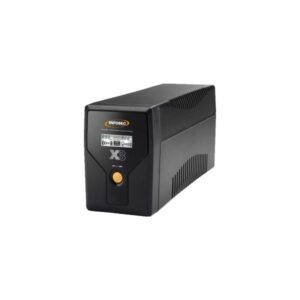 Infosec X3 EX LCD USB 1000 gruppo di continuità [UPS] A linea interattiva 1 kVA 2 presa[e] AC (X3 EX 1000 LCD USB FR/SCHUKO - Warranty: 36M)