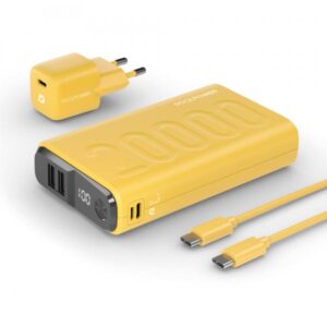 RealPower PB-20000 Polimeri di litio [LiPo] 20000 mAh Giallo (Ultron PB-20000 20000 mAh Gul)