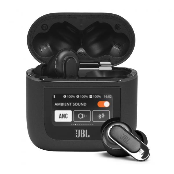 JBL Tour Pro 2 Auricolare Wireless In-ear Musica e Chiamate Bluetooth Nero (Earbuds JBL Tour PRO 2, black JBLTOURP)