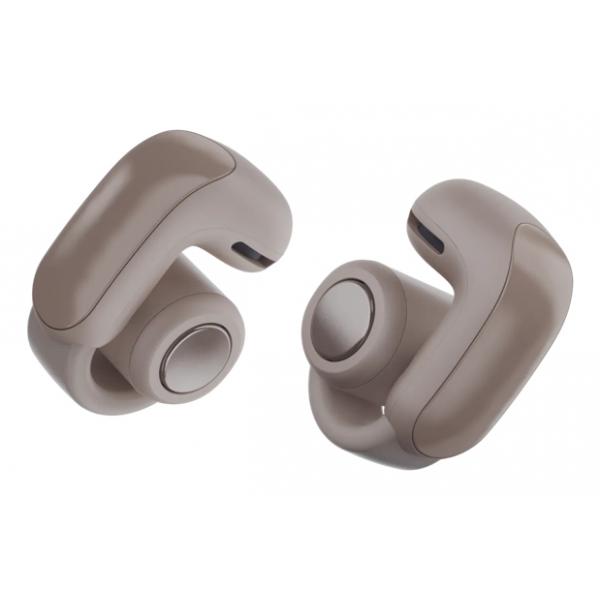Bose Ultra Open Earbuds Cuffie Wireless In-ear Chiamate/Musica/Sport/Tutti i giorni USB tipo-C Bluetooth Sabbia, Colore della pietra (Bose Headphones 881046-0500 / Ultra Op)