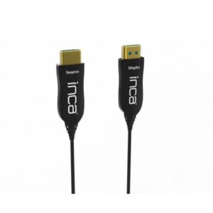 Inca IHD-50T cavo HDMI 50 m HDMI tipo A [Standard] Nero (INCA HDMI-Kabel IHD-50T 2.0 Anschluss)