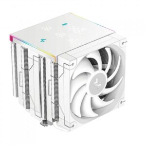 DeepCool AK620 Digital PRO WH Processore Raffreddatore d'aria 12 cm Bianco 1 pz (DeepCool AK620 Digital Pro White)