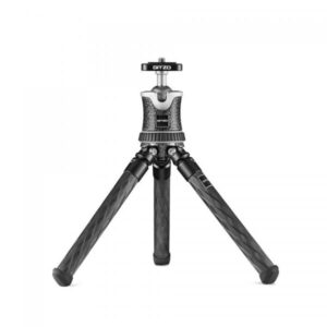 Gitzo GKTBC1 treppiede Universale 3 gamba/gambe Nero, Argento (GITZO Tripod Kit Traveler Mini Black D)