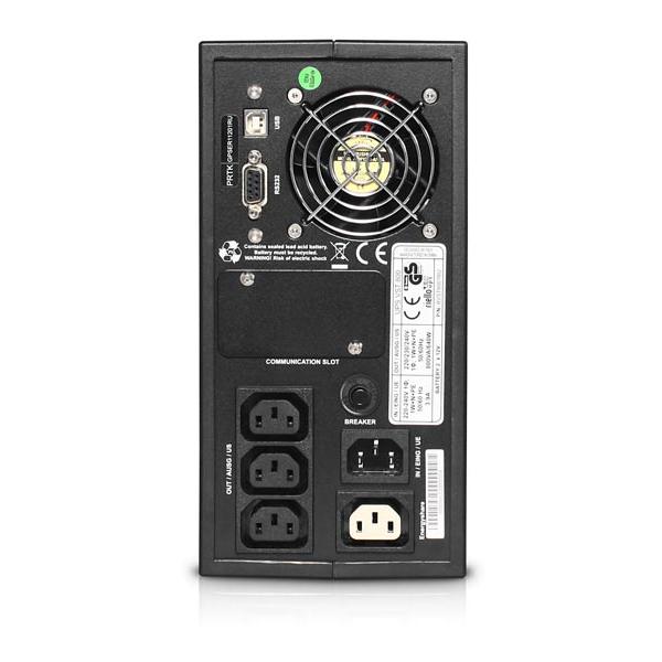 Riello VST 800 gruppo di continuità [UPS] A linea interattiva 0,8 kVA 640 W 4 presa[e] AC (Riello Vision Twr 800VA w. 9)