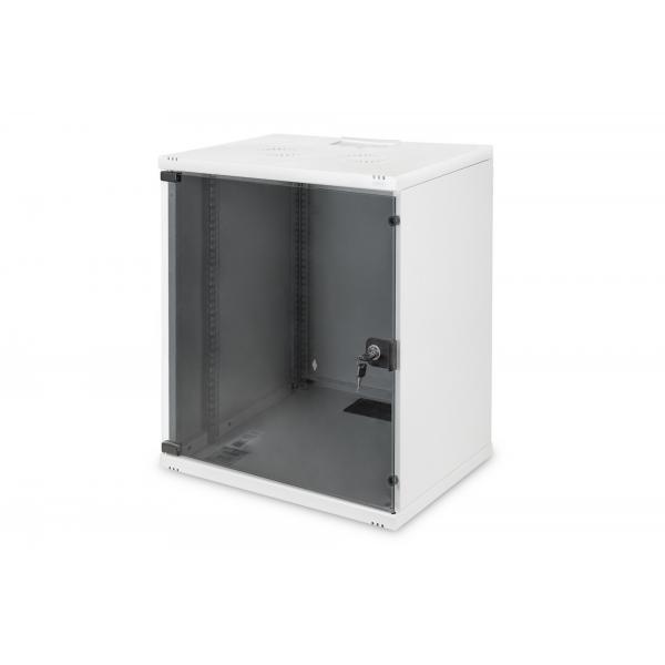 Digitus Alloggiamento a parete SOHO, smontato - 540 x 400 mm [L x P] (DIGITUS SOHO WALL MOUNT CABINET - 12HE 581X520X400MM [HXBXT])