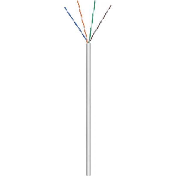 Microconnect KAB001-305 cavo di rete Grigio 305 m Cat5e U/UTP [UTP] (U/UTP CAT5e 305m Grey PVC, - Stranded Stranded, AWG 26/7, - CCA Non-terminated flexible data-/patchcable for Home/indoor using, packed in a - Warranty: 300M)