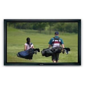 Sapphire AV SFSC234-10 schermo per proiettore 2,77 m [109] 16:10 (SFSC234-10 Fixed Frame Front Projection Screen 2.3m 16:10)
