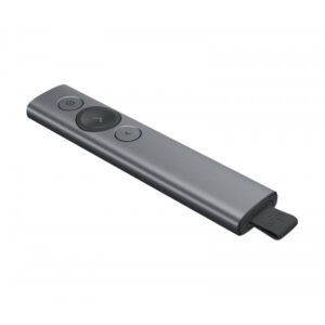 Logitech 910-004861 puntatore wireless Bluetooth/RF Grigio (Logitech Presenter Spotlight Wireless Grey)