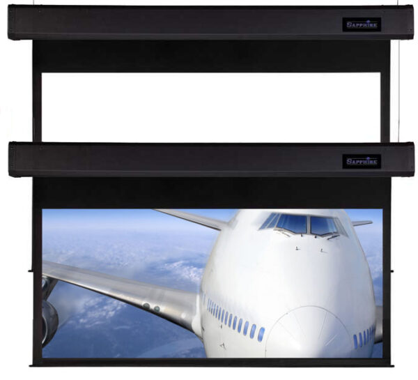 Sapphire AV SSM240RADWSF schermo per proiettore 2,69 m [106] 16:9 (SSM240RADWSF Smart Move Electric Projection Screen 2.4m 16:9)