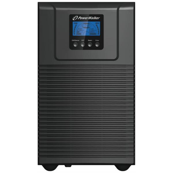 PowerWalker VFI 3000 TG gruppo di continuità [UPS] Doppia conversione [online] 3 kVA 2700 W 5 presa[e] AC (VFI 3000 TG - UPS 3000VA/2700W - Online, Power Factor 0.9 - Warranty: 24M)