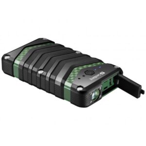 Sandberg Survivor Powerbank 20100 (Survivor Powerbank 20000 - Survivor Powerbank 20100, - Black,Green, Universal, IP67, Lithium-Ion [Li-Ion], 20100 mAh, USB - Warranty: 60M)
