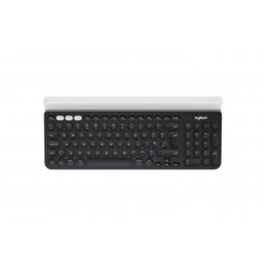 Logitech K780 Multi-Device Wireless Keyboard tastiera Universale RF senza fili + Bluetooth QWERTY Nordic Grigio, Bianco (K780 Keyboard, Pan Nordic - Wireless - Warranty: 24M)
