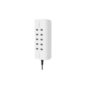 Belkin Rockstar Universale Bianco AC Interno (10-PORT USB-CHARGING STATION - 120W 2.4A PER PORT WHITE)