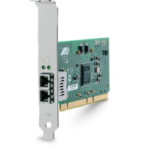 Allied Telesis 1000SX [LC] desktop fiber Gigabit Network Interface Card [PCI-X] 1000 Mbit/s (Allied Telesis At-2931SX PCI 64 Bit 1000SX Gigabit Network Interface Card)