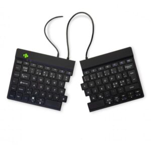 R-Go Tools R-Go Split Tastiera Ergonomico, QWERTY [Nordic], nero, cablata (R-Go HE vertikal mus, venstre h?nd)