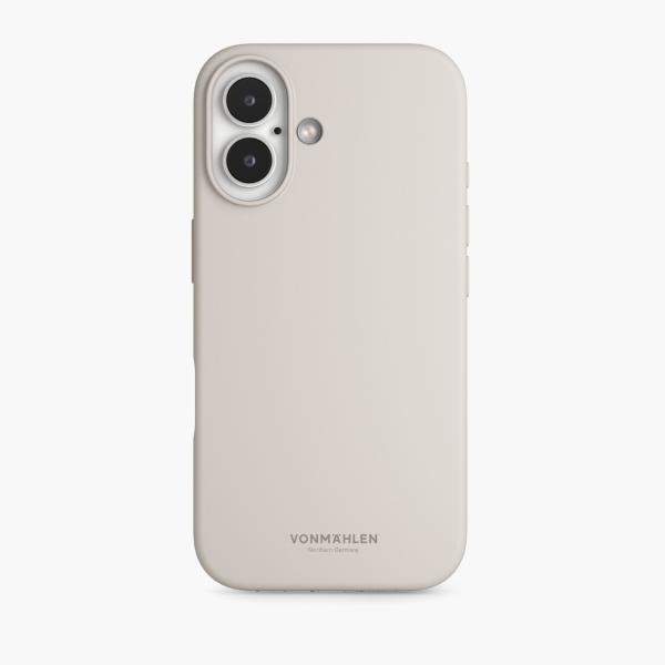 Vonmählen Soft Silicone Case custodia per cellulare 17 cm (6.7") Cover Crema
