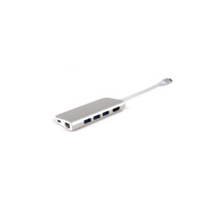 LMP 14368 USB 3.0 (3.1 Gen 1) Type-C 5000Mbit/s Argento, Bianco perno e concentratore